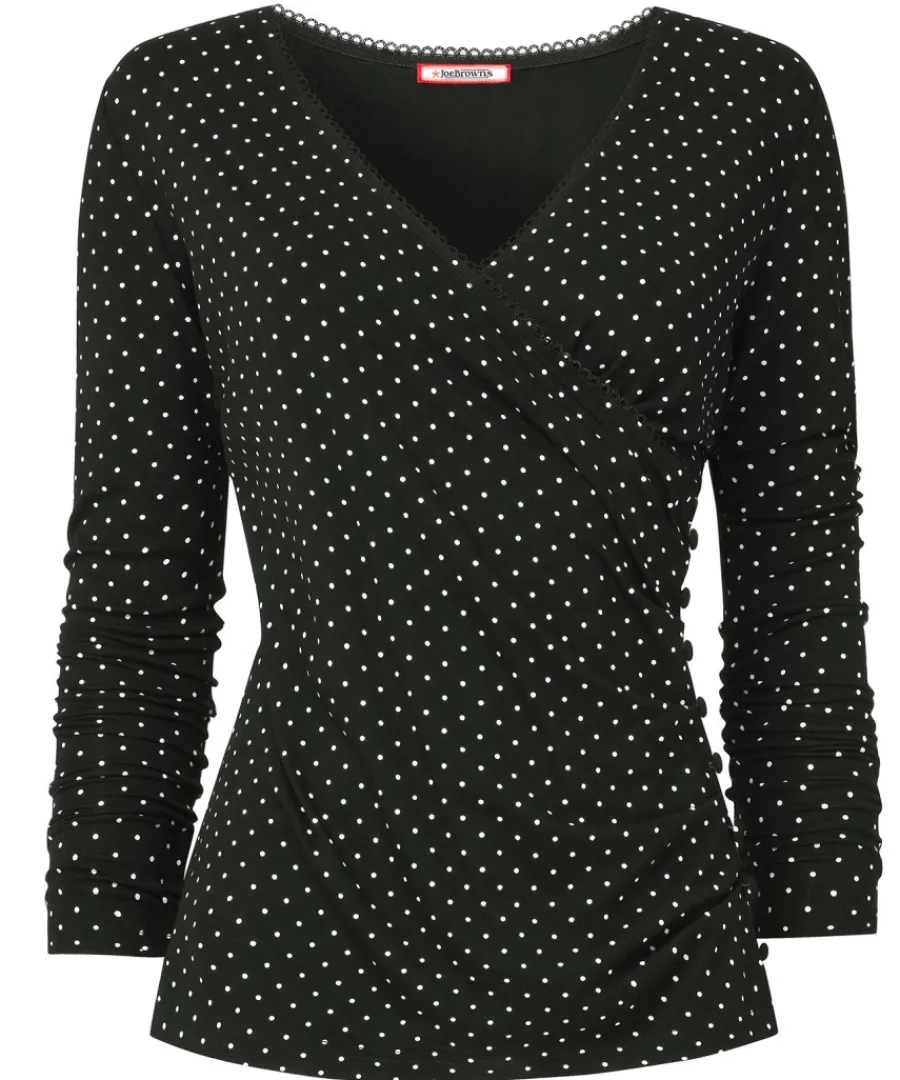 Joe Browns Tops& Tunics & Shirts<Perfectly Polka Dot Jersey Top