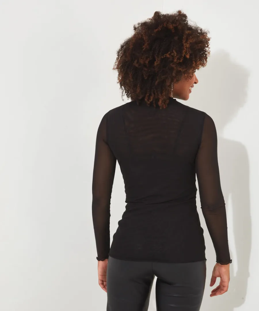 pixie_mesh_top_5.webp Joe Browns Tops& Tunics & Shirts<Pixie Mesh Top