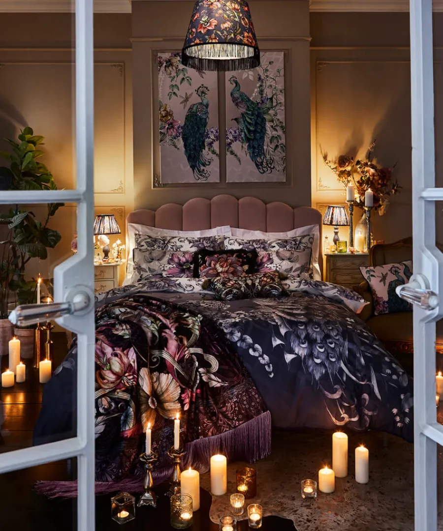 poised_peacocks_reversible_bed_set_9.webp Joe Browns Bedding<Poised Peacocks Reversible Bed Set