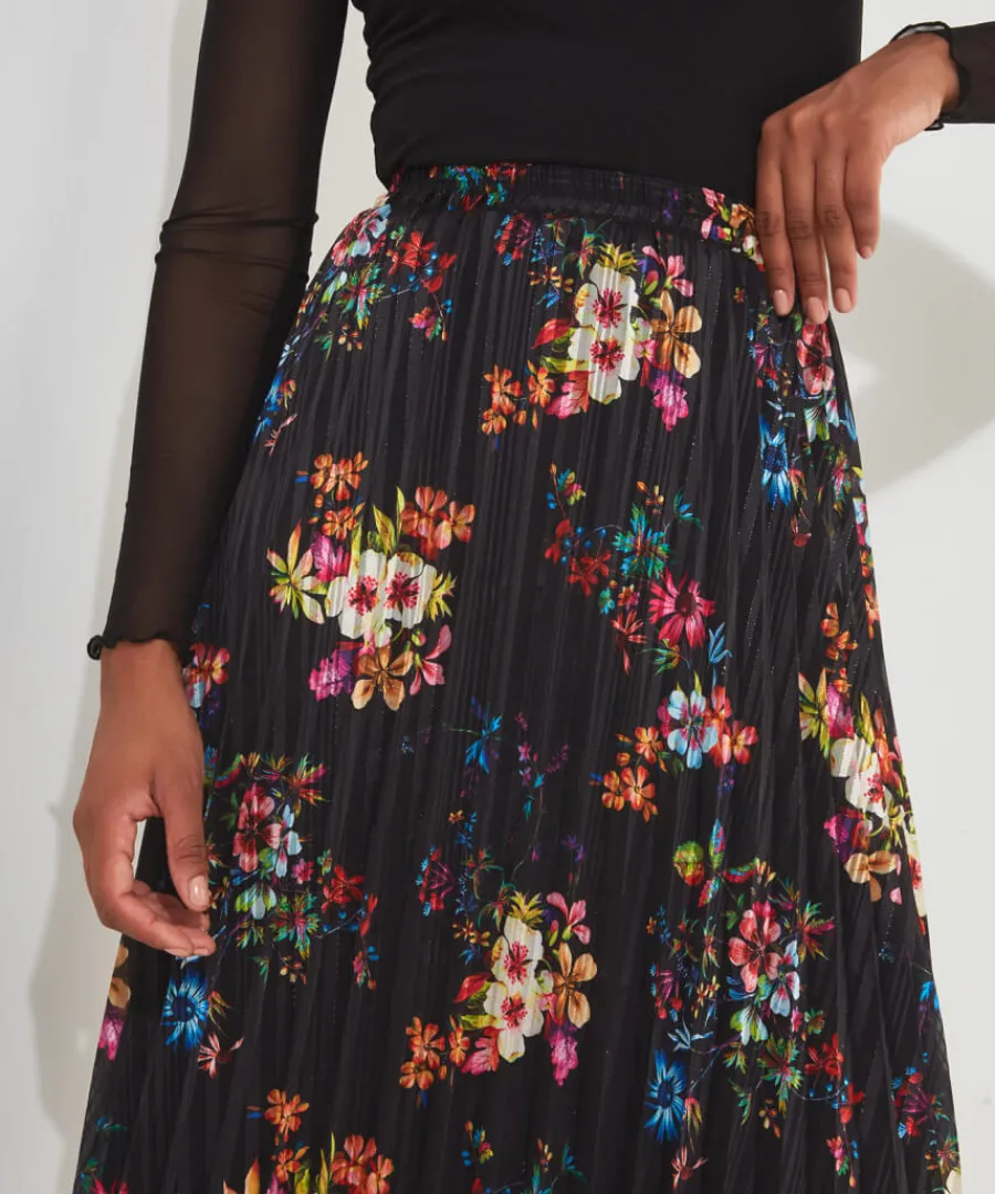 pop_of_colour_pleated_skirt_4.webp Joe Browns Skirts<Pop Of Colour Pleated Skirt