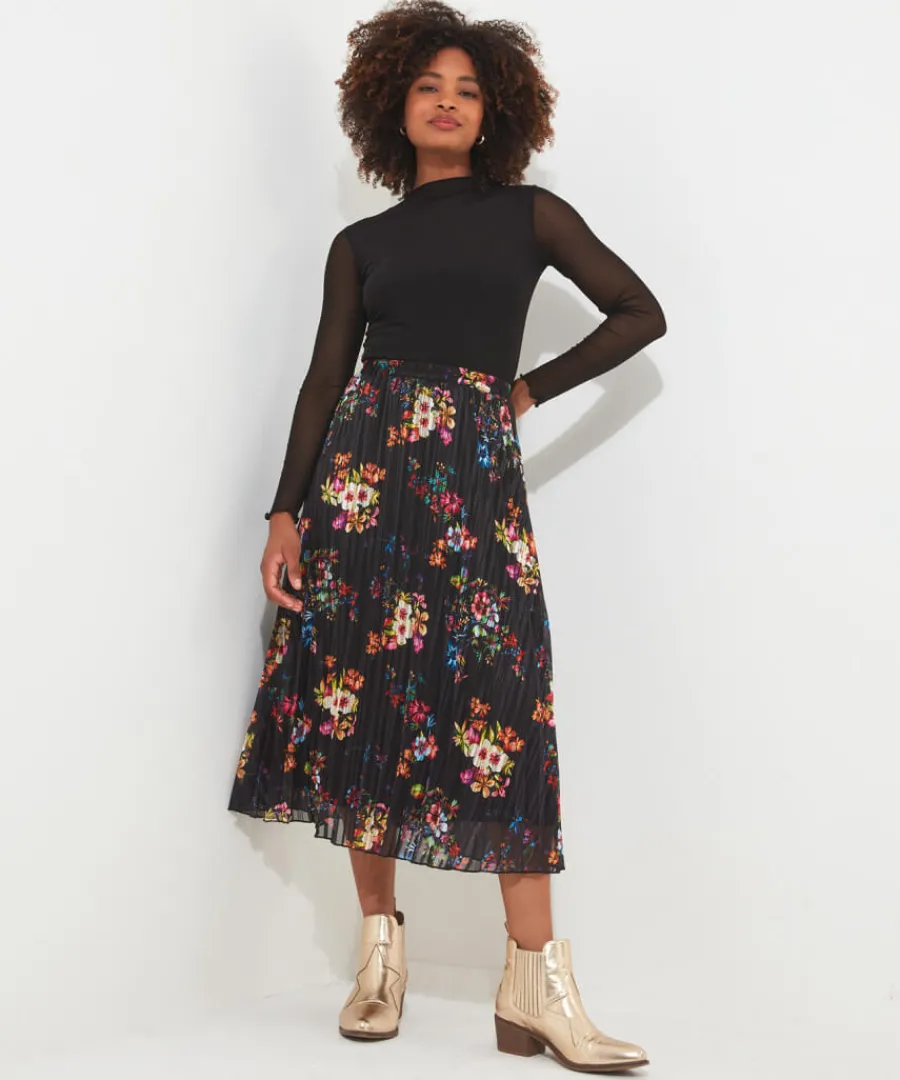 pop_of_colour_pleated_skirt_5.webp Joe Browns Skirts<Pop Of Colour Pleated Skirt