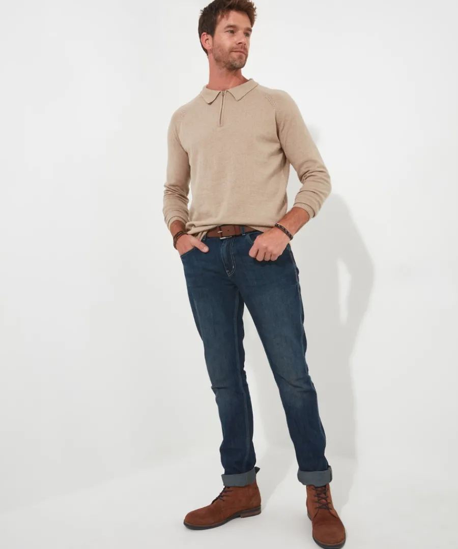 premium_knitted_polo_4.webp Joe Browns Knitwear & Jumpers<Premium Knitted Polo