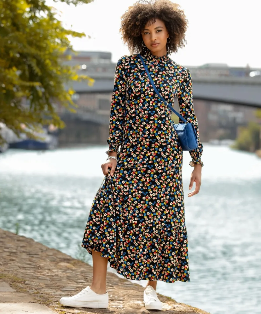 priya_printed_jersey_dress_2.webp Joe Browns Dresses<Priya Printed Jersey Dress
