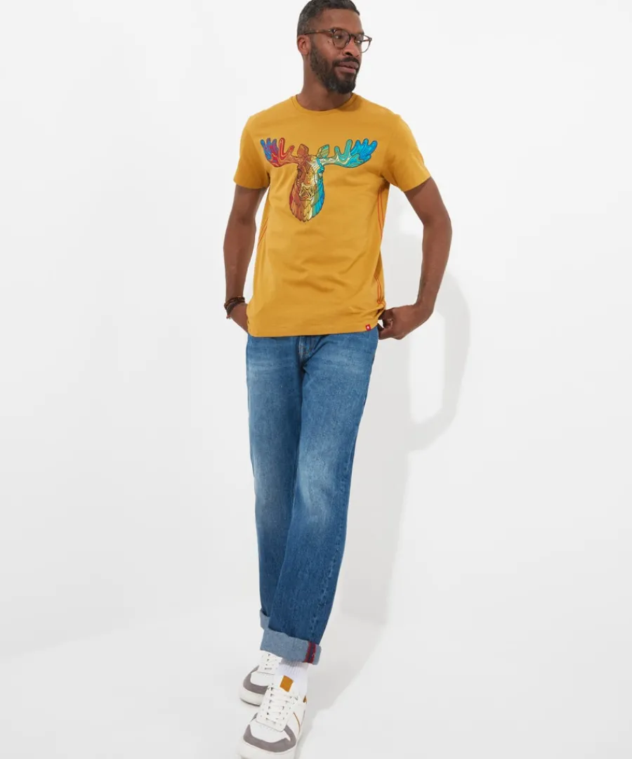 rainbow_stag_tee_2.webp Joe Browns T-Shirts & Tops<Rainbow Stag Tee