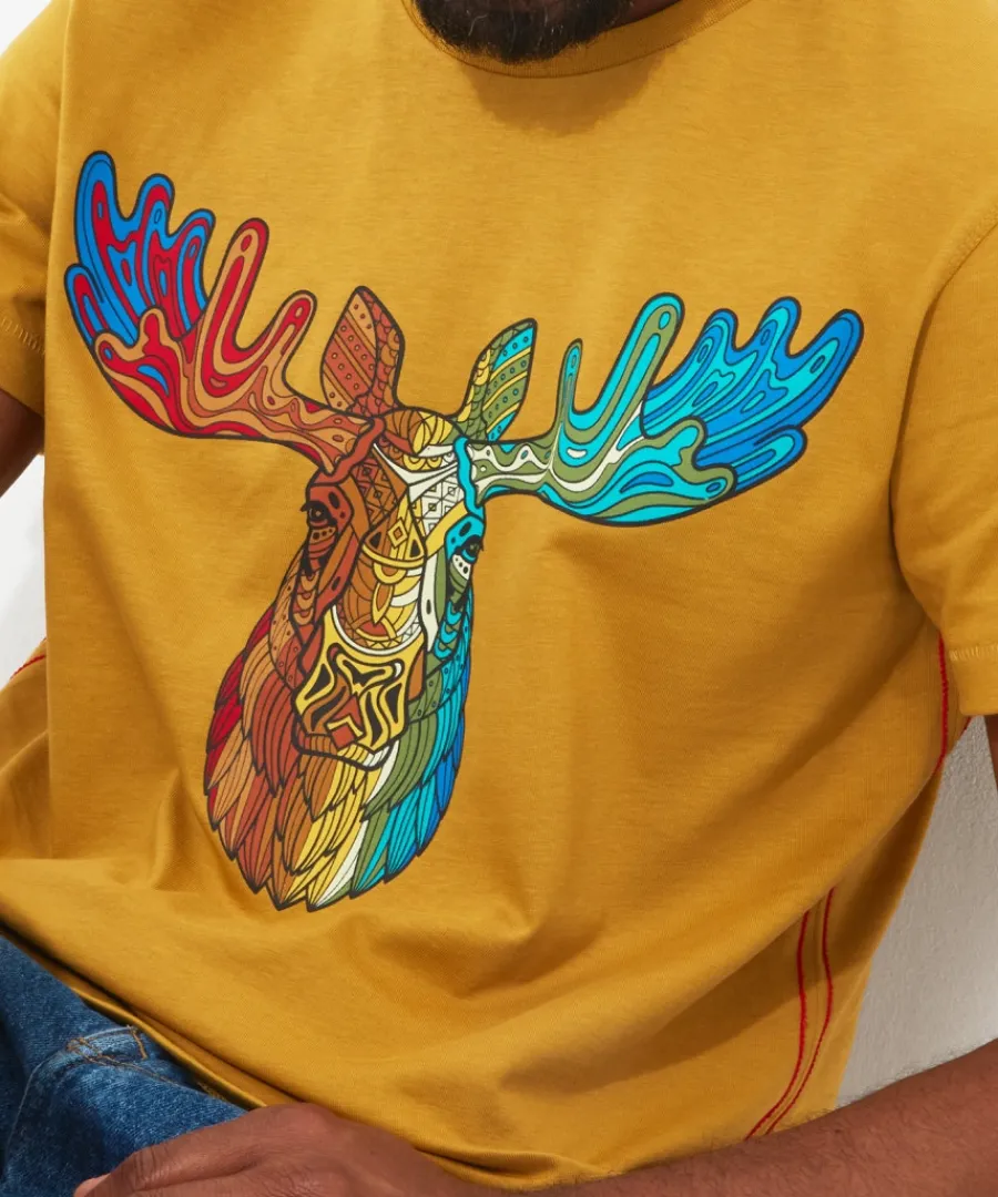 rainbow_stag_tee_4.webp Joe Browns T-Shirts & Tops<Rainbow Stag Tee