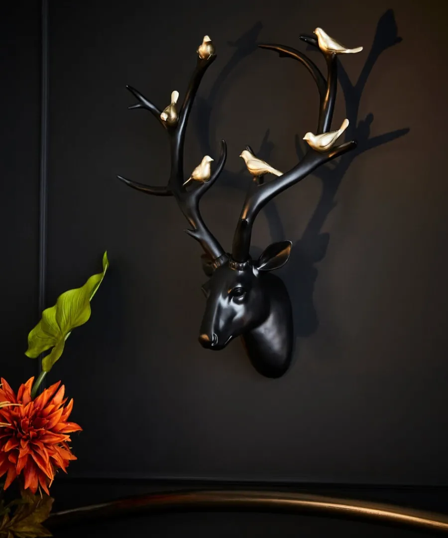Joe Browns Home Accessories<Rebel Deer Head With Gold Birds