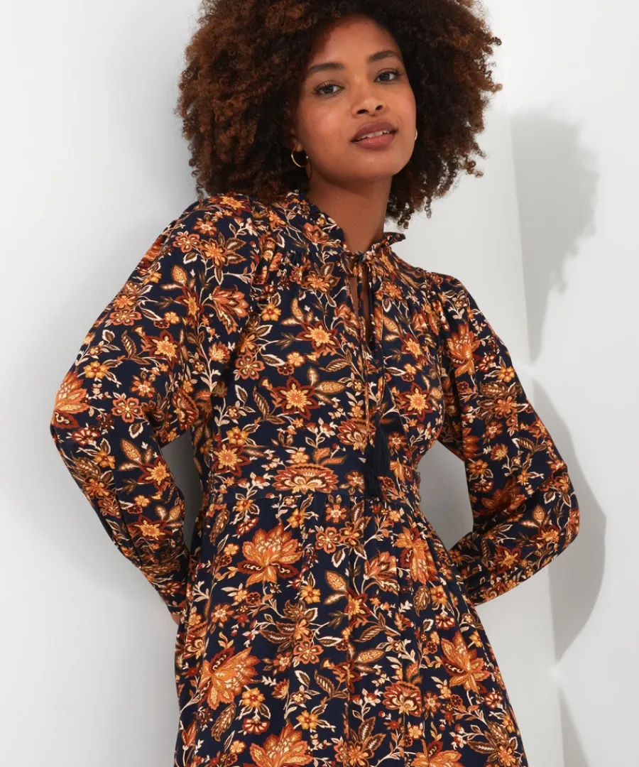 rich_floral_jersey_dress_4.webp Joe Browns Dresses<Rich Floral Jersey Dress