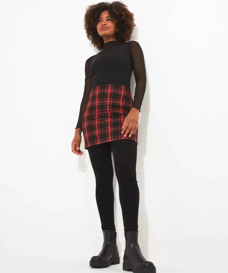 Joe Browns Jeans & Trousers<Rock Check Skirted Leggings