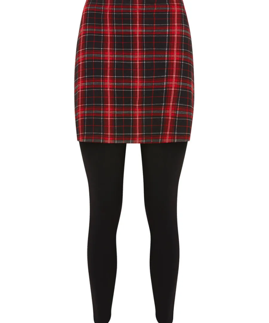 Joe Browns Jeans & Trousers<Rock Check Skirted Leggings