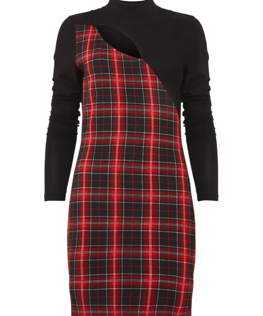 rock_check_tunic_1.webp Joe Browns Dresses<Rock Check Tunic
