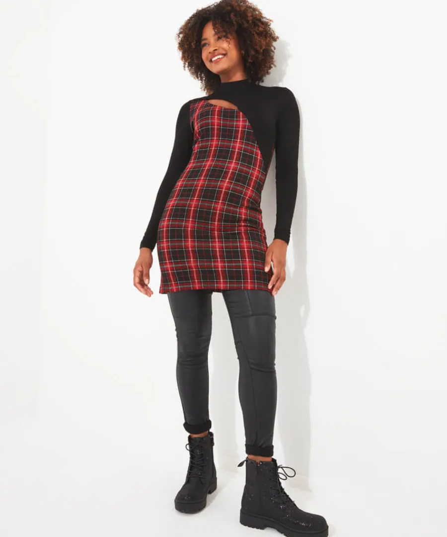 rock_check_tunic_4.webp Joe Browns Dresses<Rock Check Tunic