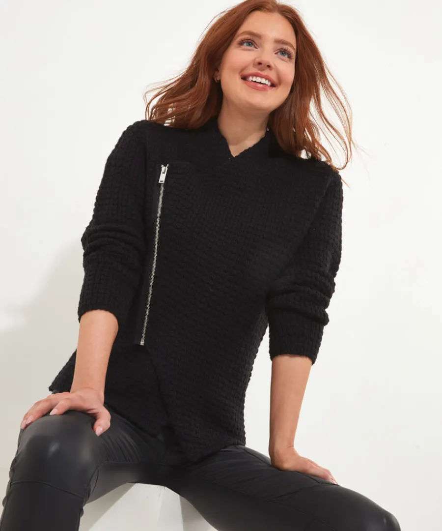 Joe Browns Knitwear & Cardigans<Rock Chick Zip Cardigan