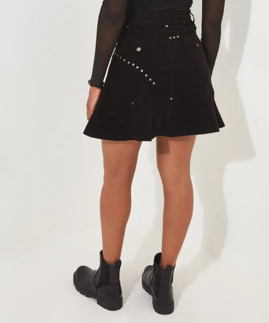 rock_it_up_studded_skirt_5.webp Joe Browns Skirts<Rock It Up Studded Skirt