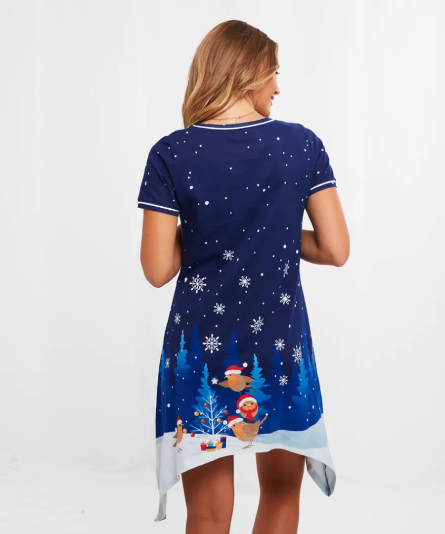rocking_robin_nightie_3.webp Joe Browns Women'S Novelty<Rocking Robin Nightie