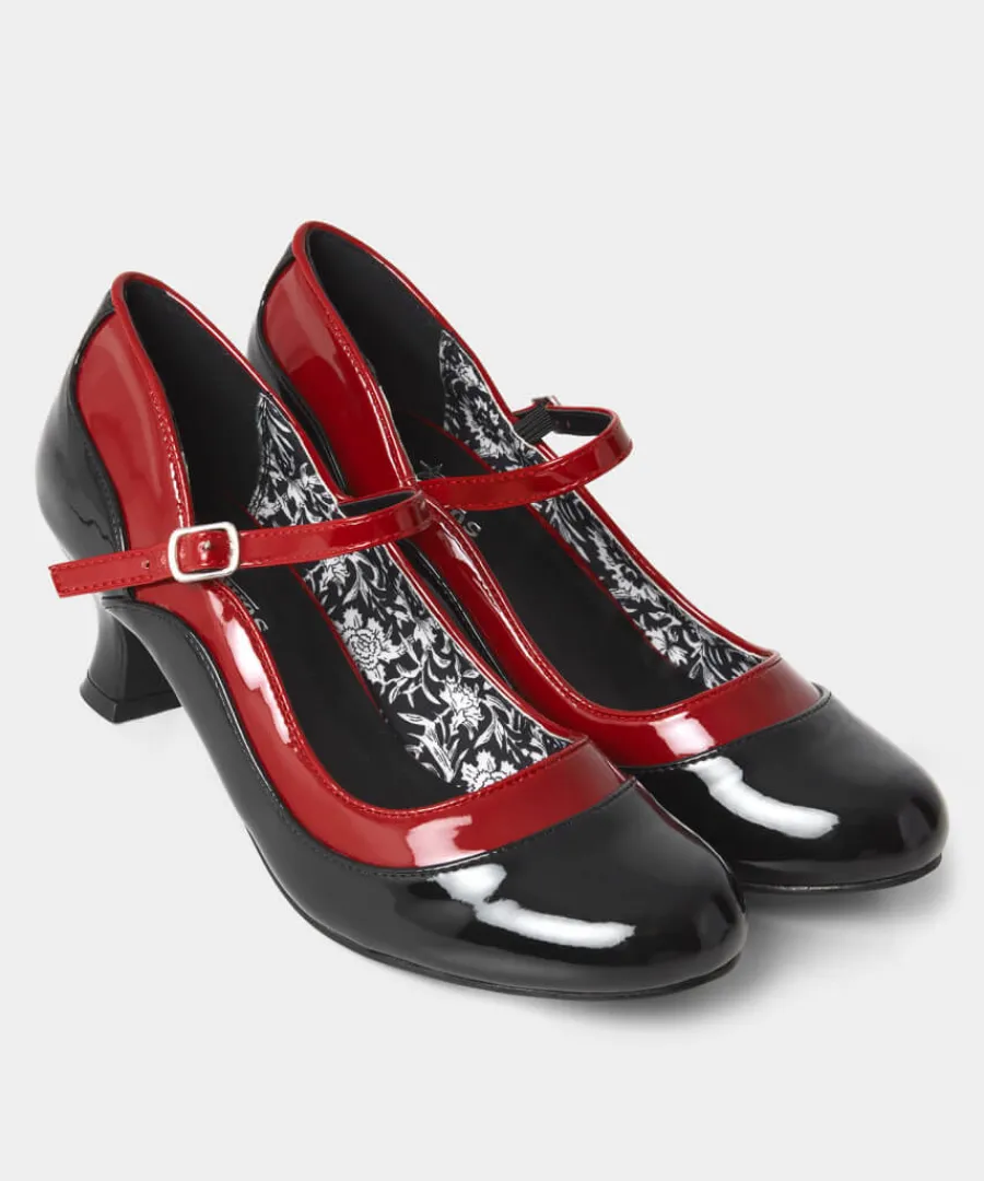 salsa_cafe_patent_shoes_3.webp Joe Browns Boots & Shoes<Salsa Cafe Patent Shoes