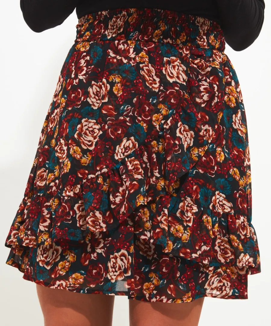sassy_floral_skirt_5.webp Joe Browns Skirts<Sassy Floral Skirt