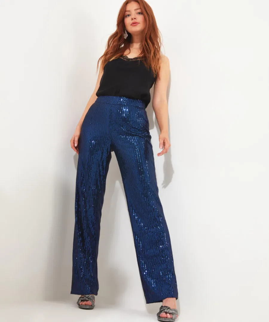 Joe Browns Jeans & Trousers<Sassy Sequin Trousers