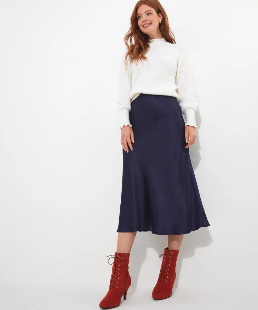satin_skirt_3.webp Joe Browns Skirts<Satin Skirt
