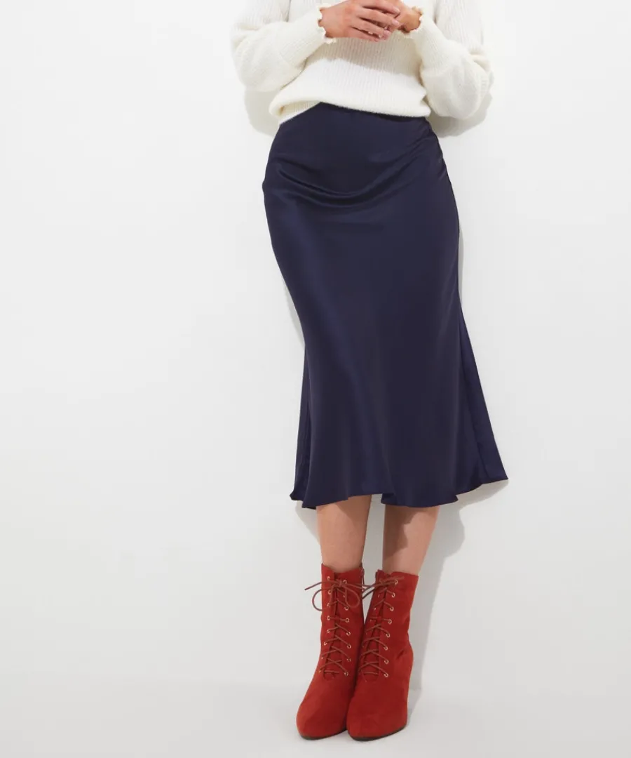 satin_skirt_4.webp Joe Browns Skirts<Satin Skirt