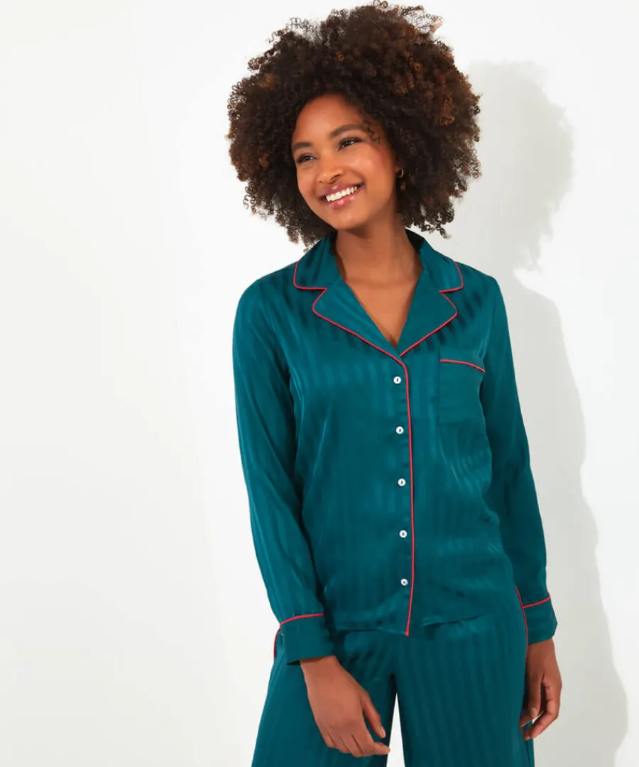 Joe Browns Gifts<Satin Stripe Pyjama Top