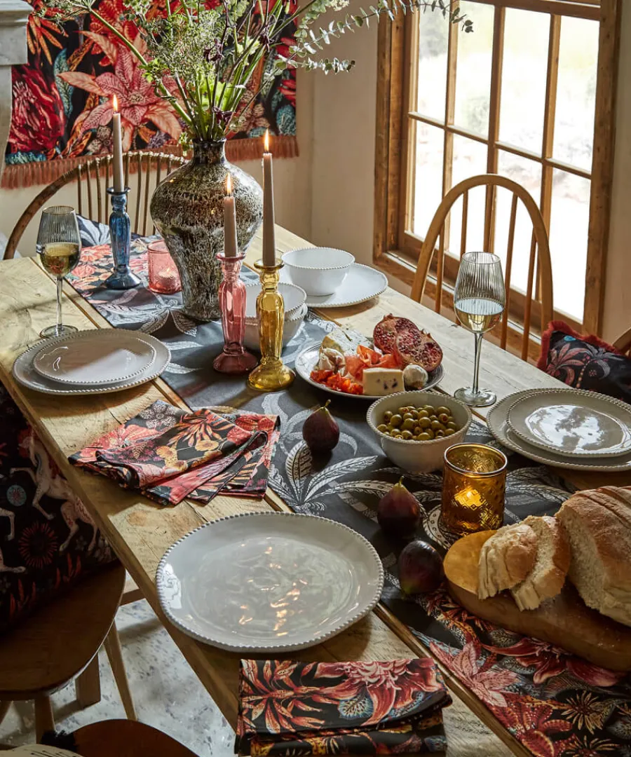 set_of__organic_beaded_dinner_plates_4.webp Joe Browns Home Accessories<Set Of 4 Organic Beaded Dinner Plates