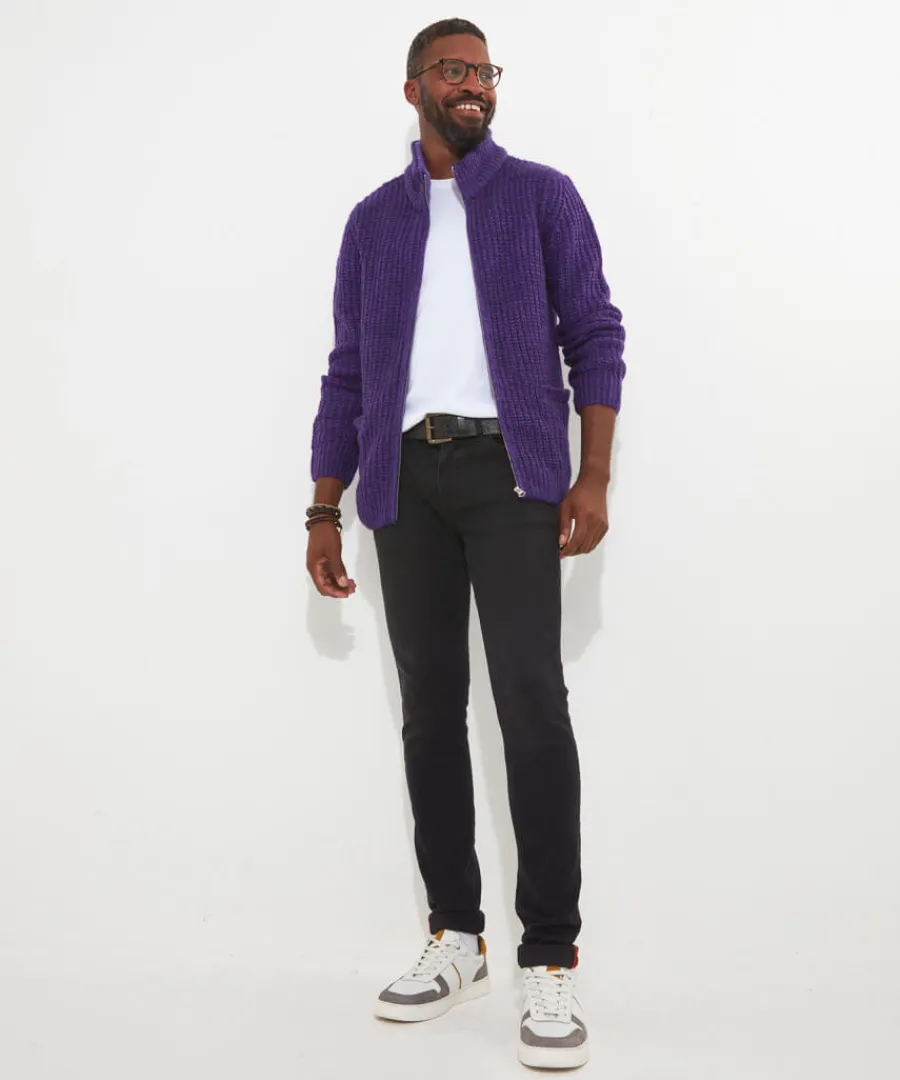 shore_zip_through_knit_2.webp Joe Browns Knitwear & Jumpers<Shore Zip Through Knit