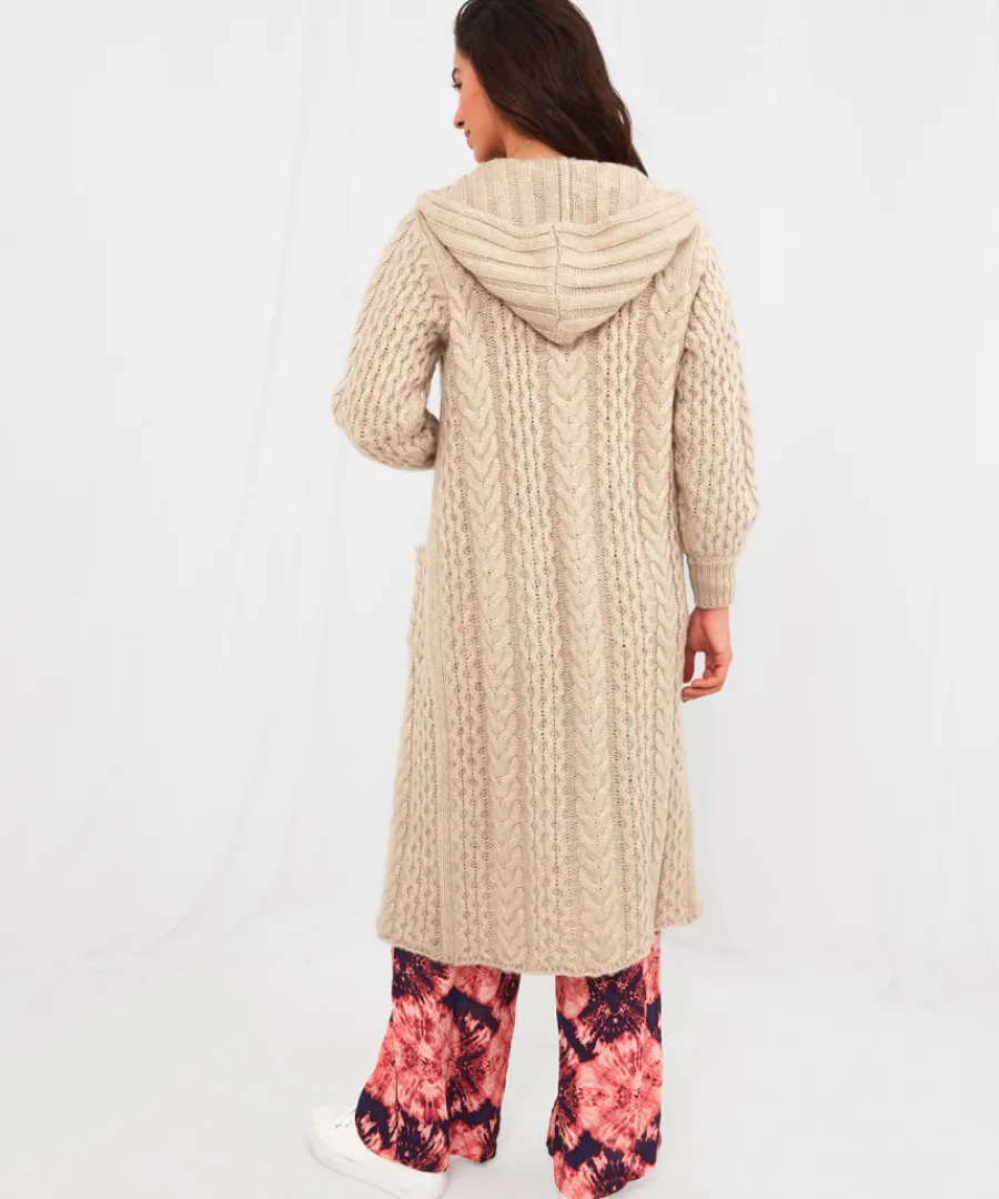 snuggle_chunky_knit_cardigan_4.webp Joe Browns Knitwear & Cardigans<Snuggle Chunky Knit Cardigan
