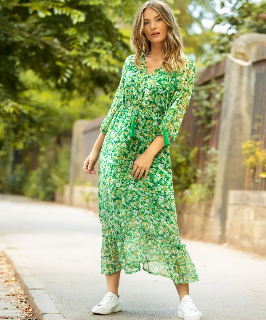 spring_greens_dress_2.webp Joe Browns Dresses<Spring Greens Dress
