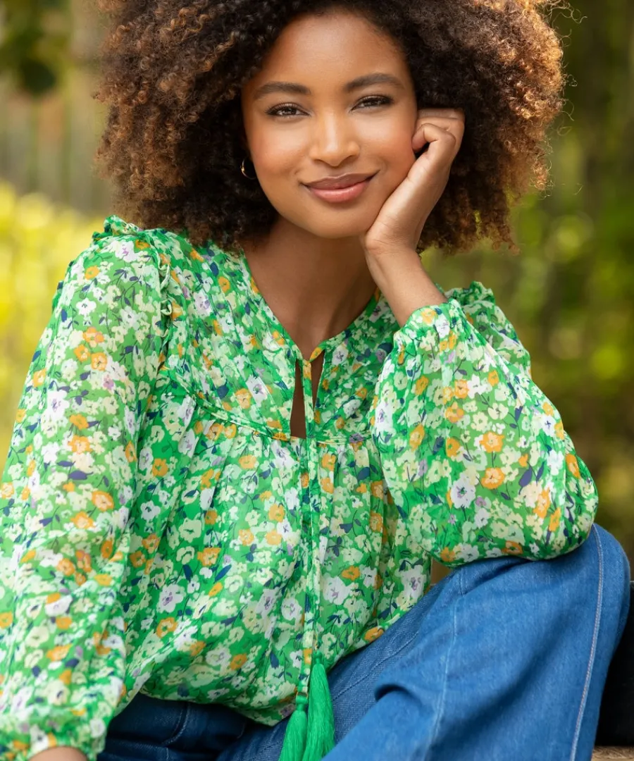 spring_greens_top_8.webp Joe Browns Tops& Tunics & Shirts<Spring Greens Top