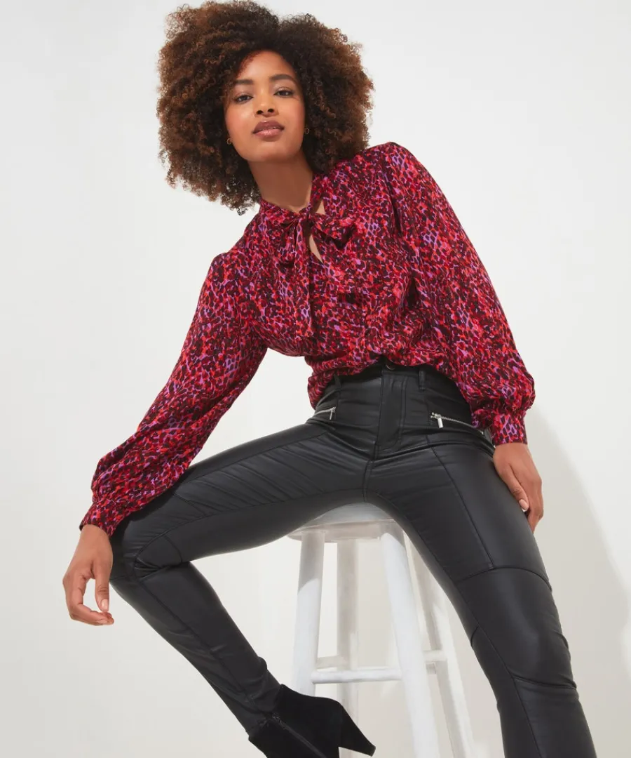 statement_tie_neck_blouse_3.webp Joe Browns Tops& Tunics & Shirts<Statement Tie Neck Blouse