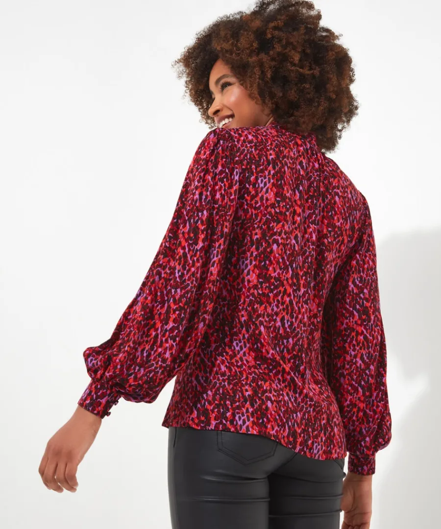 statement_tie_neck_blouse_4.webp Joe Browns Tops& Tunics & Shirts<Statement Tie Neck Blouse