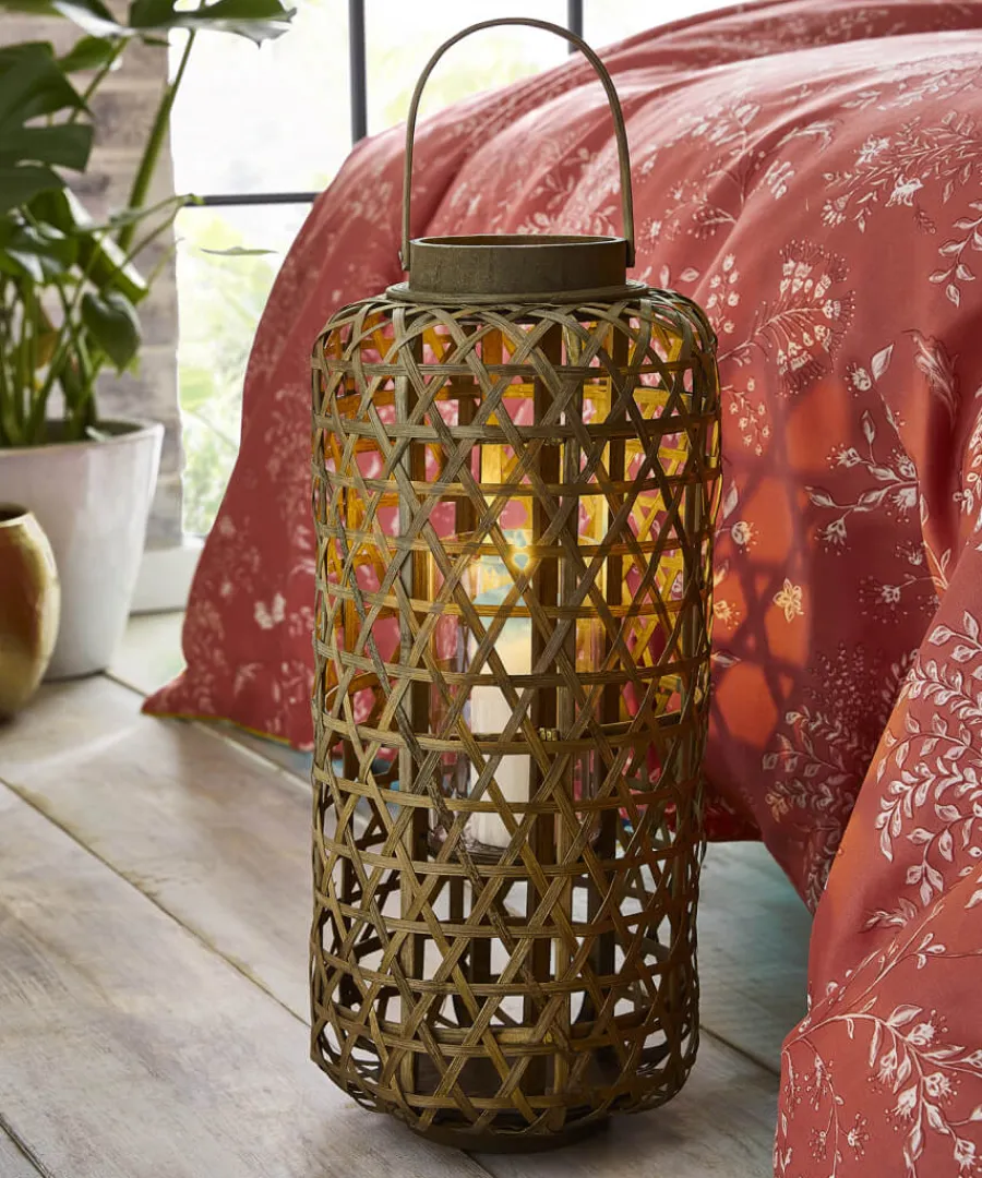 Joe Browns Nature Decor<Statement Wicker Lantern