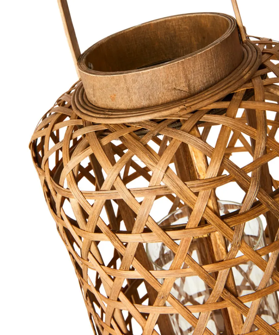 statement_wicker_lantern_2.webp Joe Browns Nature Decor<Statement Wicker Lantern