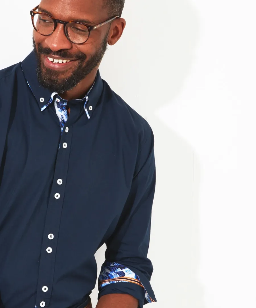 stylish_double_collar_shirt_3.webp Joe Browns Shirts<Stylish Double Collar Shirt