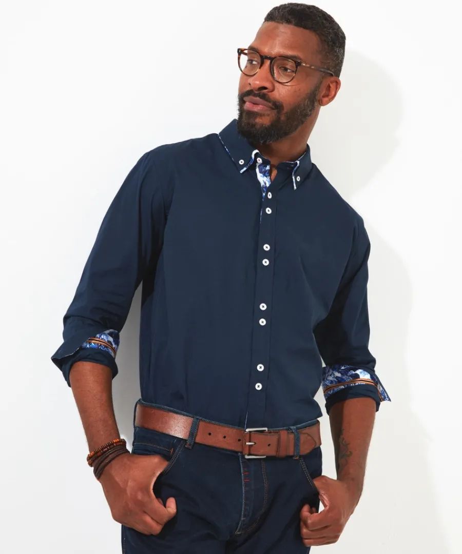 stylish_double_collar_shirt_4.webp Joe Browns Shirts<Stylish Double Collar Shirt