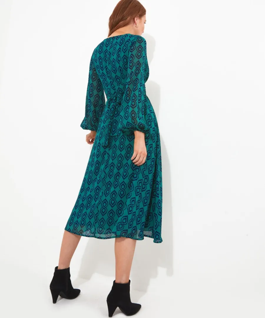 tamzin_printed_dress_4.webp Joe Browns Dresses<Tamzin Printed Dress