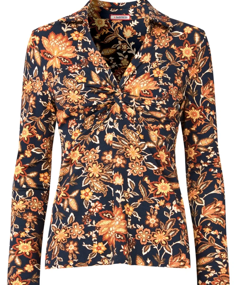 twist_front_printed_jersey_top_1.webp Joe Browns Tops& Tunics & Shirts<Twist Front Printed Jersey Top