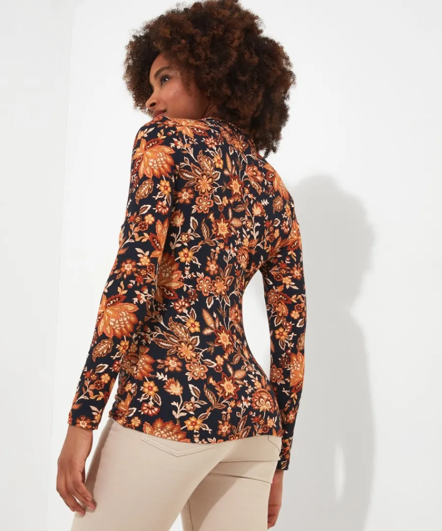 twist_front_printed_jersey_top_3.webp Joe Browns Tops& Tunics & Shirts<Twist Front Printed Jersey Top