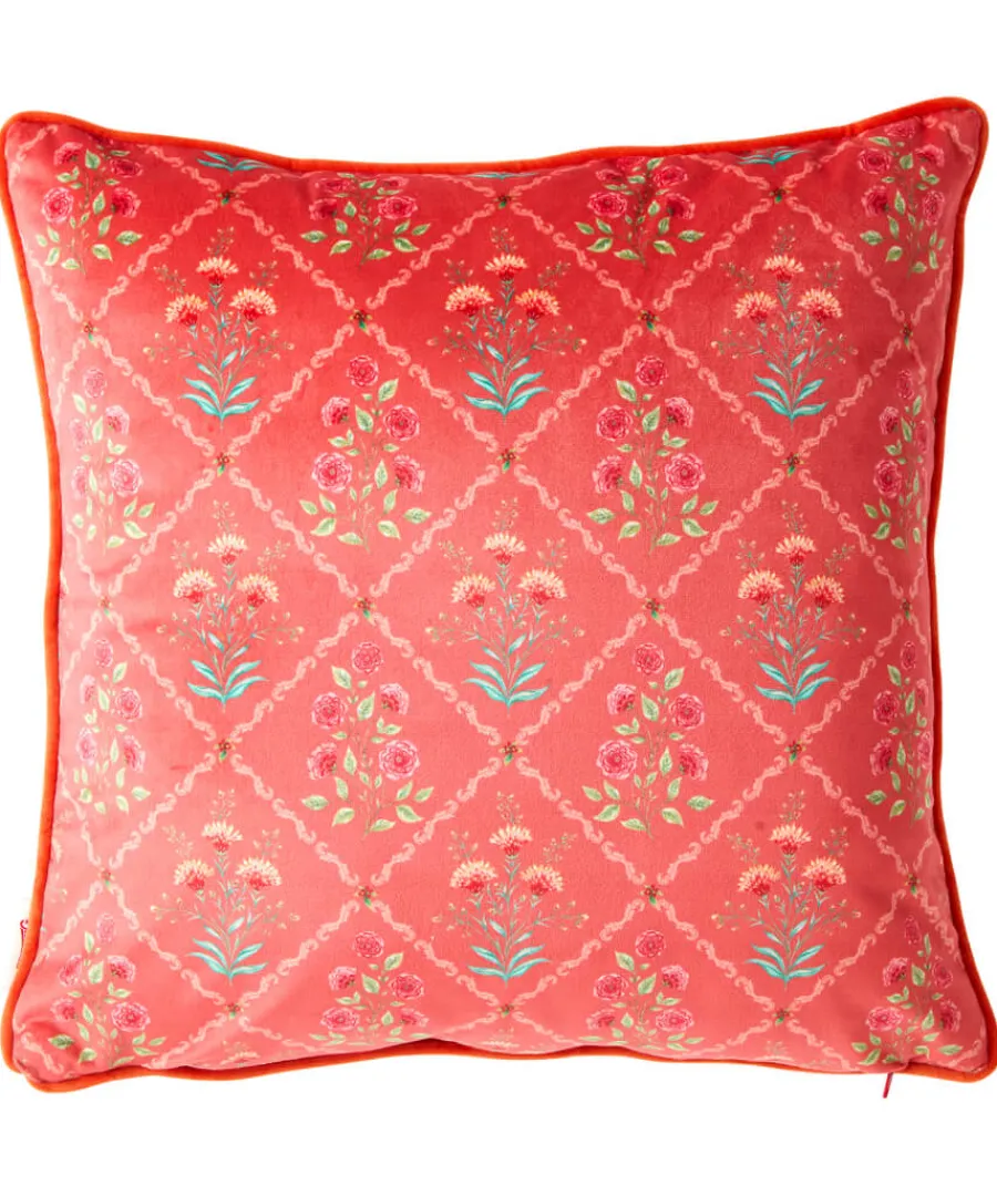 vintage_floral_reversible_cushion_2.webp Joe Browns Cosy This Christmas<Vintage Floral Reversible Cushion