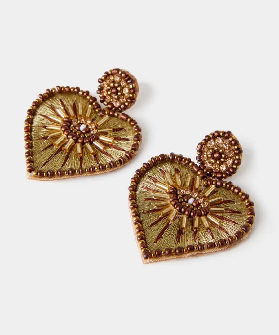 warm_heart_beaded_earrings_2.webp Joe Browns Gifts<Warm Heart Beaded Earrings