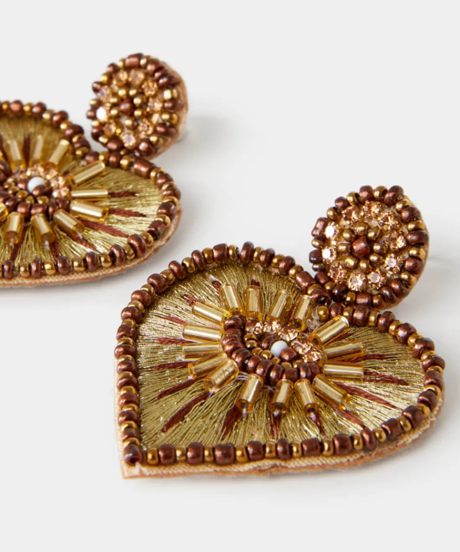 warm_heart_beaded_earrings_3.webp Joe Browns Gifts<Warm Heart Beaded Earrings